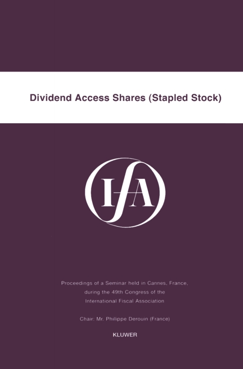 Cover image for book IFA: Dividend Access Shares (Stapled Stock)