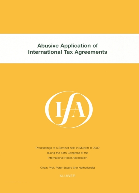 Cover image for book IFA: Abusive Application of International Tax Agreements