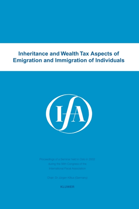 Cover image for book Inheritance and wealth tax aspects of emigration and immigration of individuals