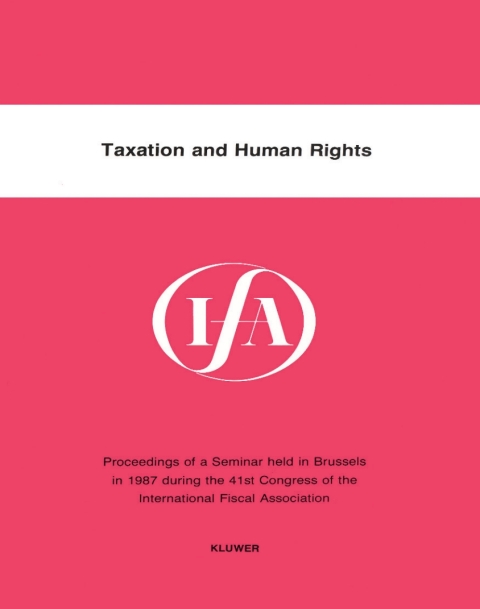 Cover image for book Taxation and Human Rights