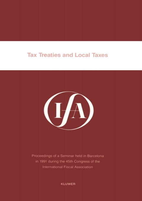 Cover image for book Tax Treaties and Local Taxes