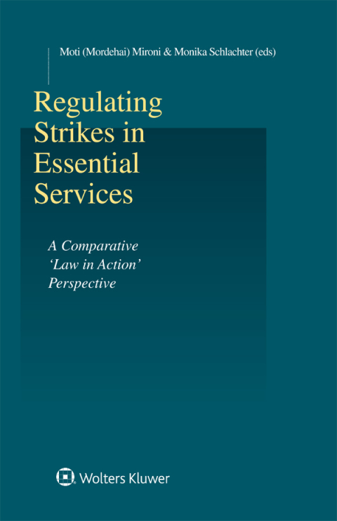Cover image for book Regulating Strikes in Essential Services