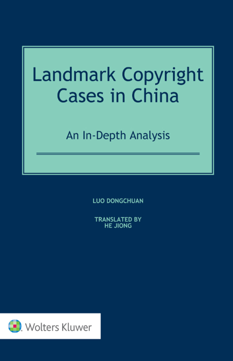 Cover image for book Landmark Copyright Cases in China