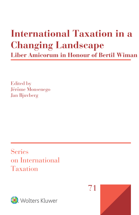 Cover image for book International Taxation in a Changing Landscape
