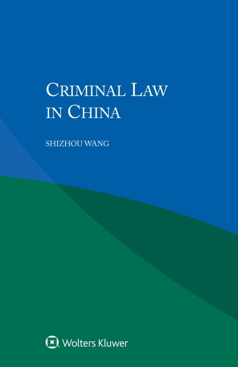 Cover image for book Criminal Law in China