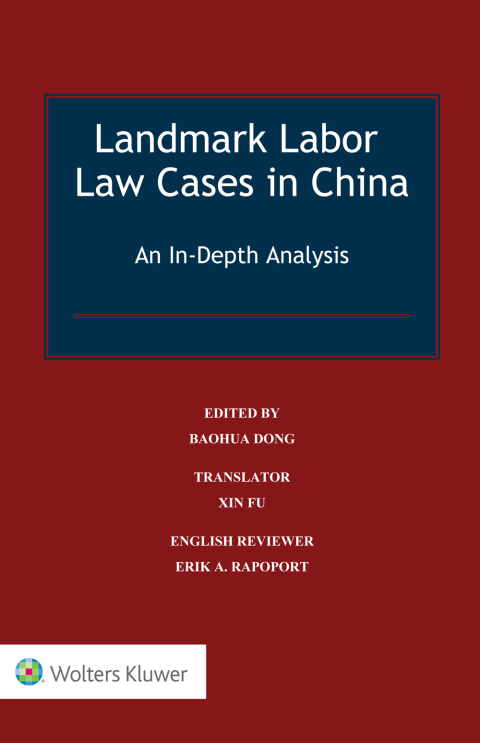 Cover image for book Landmark Labor Law Cases in China