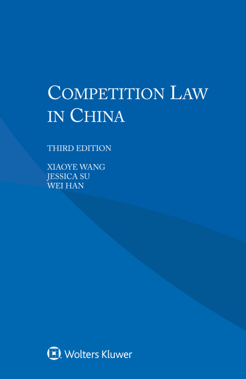Cover image for book Competition Law in China