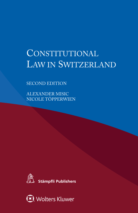 Cover image for book Constitutional Law in Switzerland