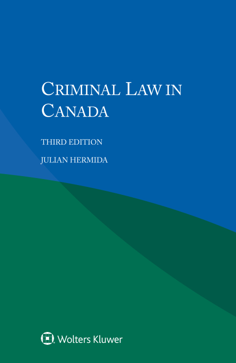 Cover image for book Criminal Law in Canada