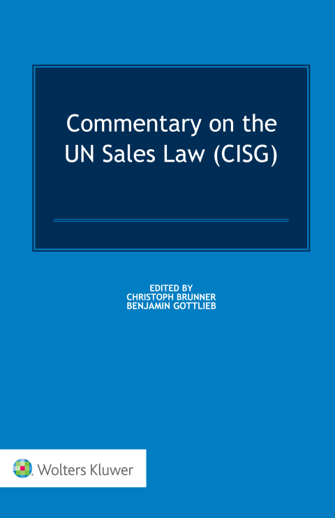 Cover image for book Commentary on the UN Sales Law (CISG)