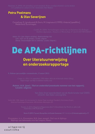 De APA-richtlijnen: Over literatuurverwijzing en onderzoeksrapportage