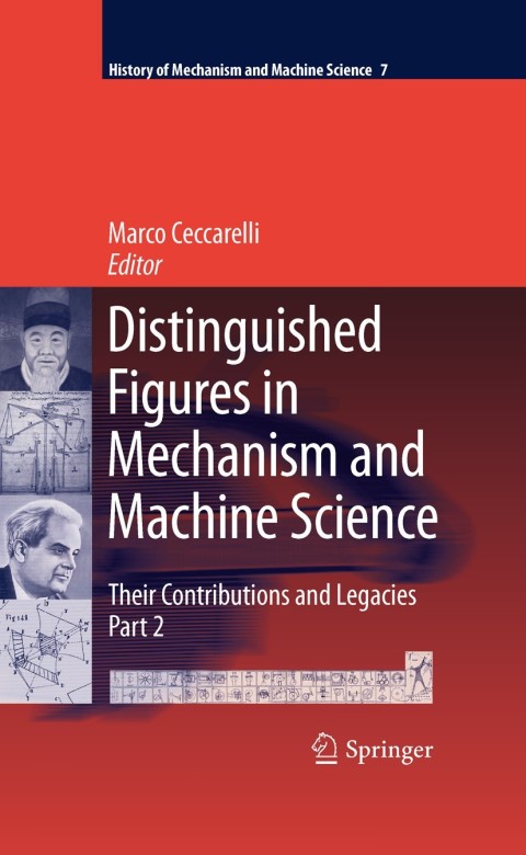 Cover image for book Distinguished Figures in Mechanism and Machine Science