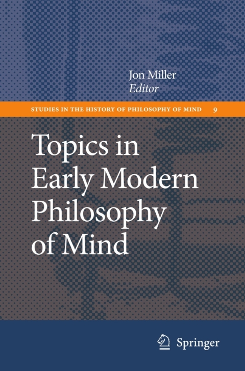Cover image for book Topics in Early Modern Philosophy of Mind