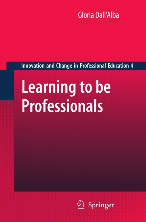 Cover image for book Learning to be Professionals