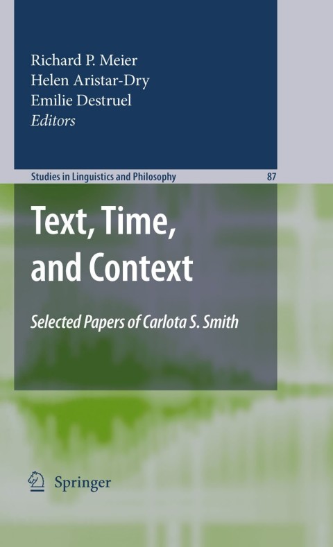 Cover image for book Text, Time, and Context