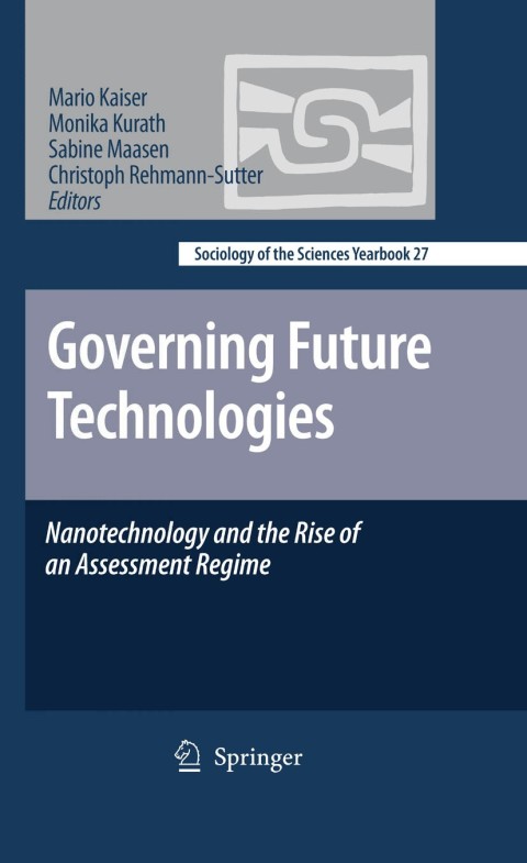 Cover image for book Governing Future Technologies