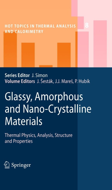 Cover image for book Glassy, Amorphous and Nano-Crystalline Materials
