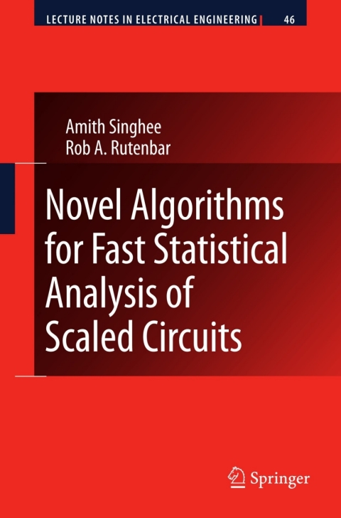Cover image for book Novel Algorithms for Fast Statistical Analysis of Scaled Circuits