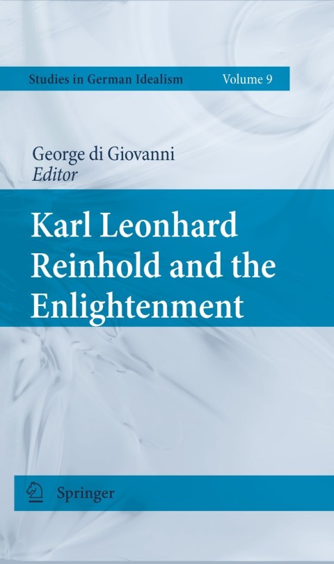 Cover image for book Karl Leonhard Reinhold and the Enlightenment