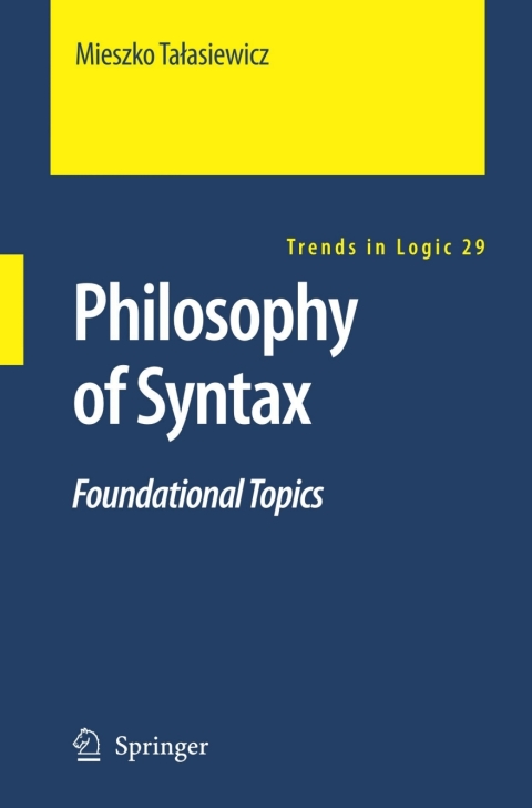 Cover image for book Philosophy of Syntax