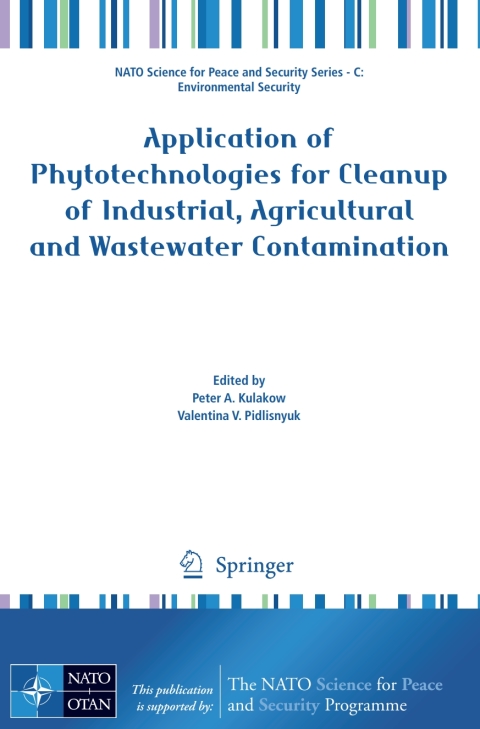 Cover image for book Application of Phytotechnologies for Cleanup of Industrial, Agricultural and Wastewater Contamination