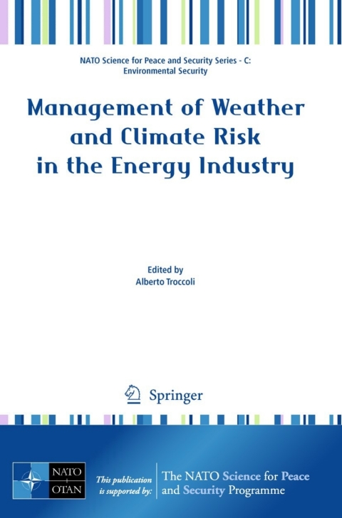 Cover image for book Management of Weather and Climate Risk in the Energy Industry
