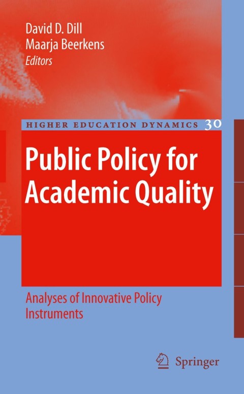 Cover image for book Public Policy for Academic Quality