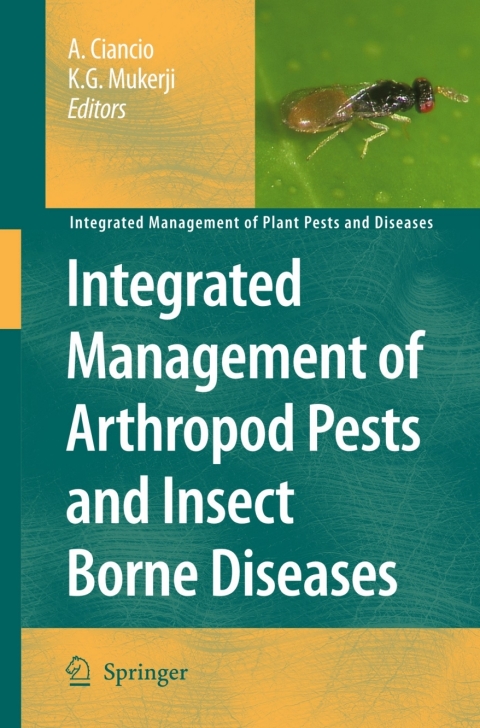 Cover image for book Integrated Management of Arthropod Pests and Insect Borne Diseases