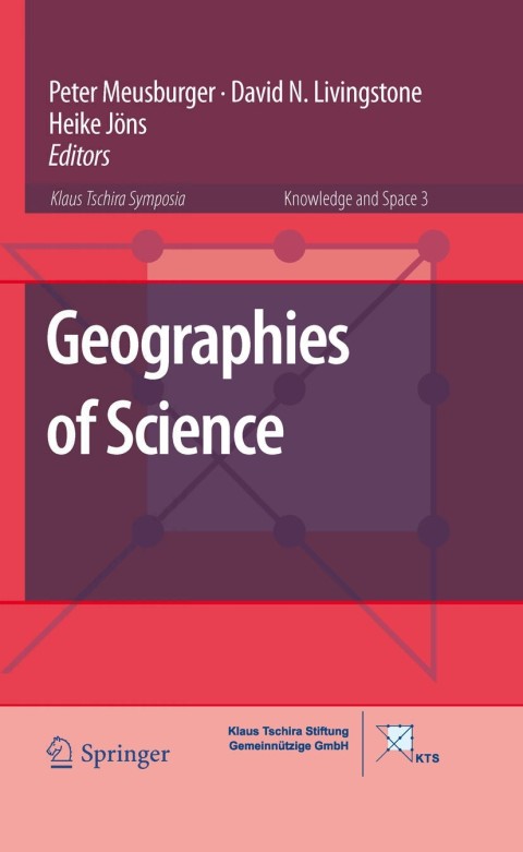 Cover image for book Geographies of Science