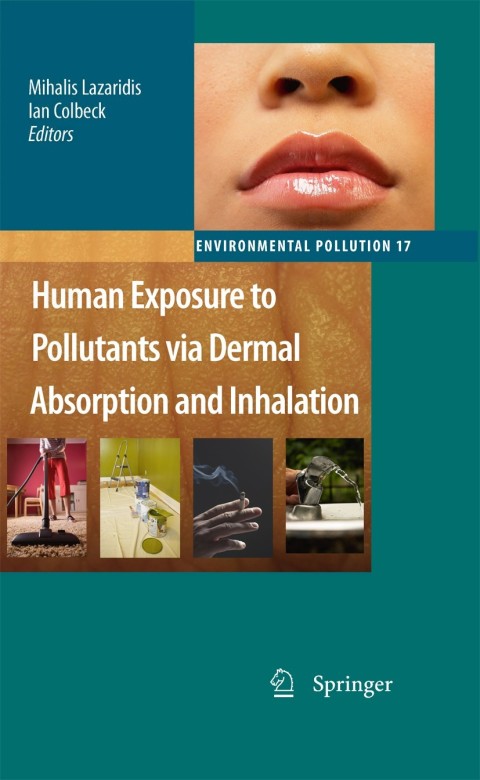 Cover image for book Human Exposure to Pollutants via Dermal Absorption and Inhalation