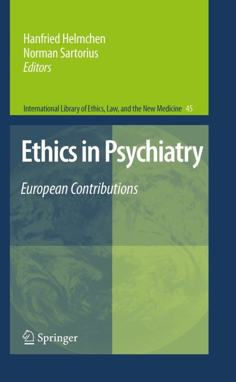 Cover image for book Ethics in Psychiatry