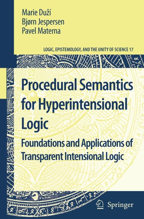 Cover image for book Procedural Semantics for Hyperintensional Logic