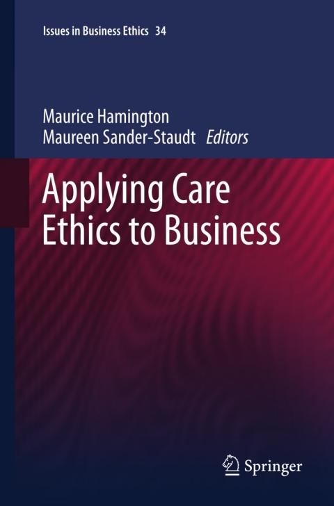 Cover image for book Applying Care Ethics to Business