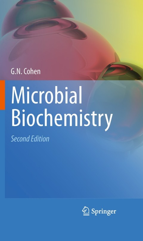 Cover image for book Microbial Biochemistry