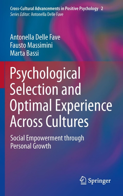 Cover image for book Psychological Selection and Optimal Experience Across Cultures