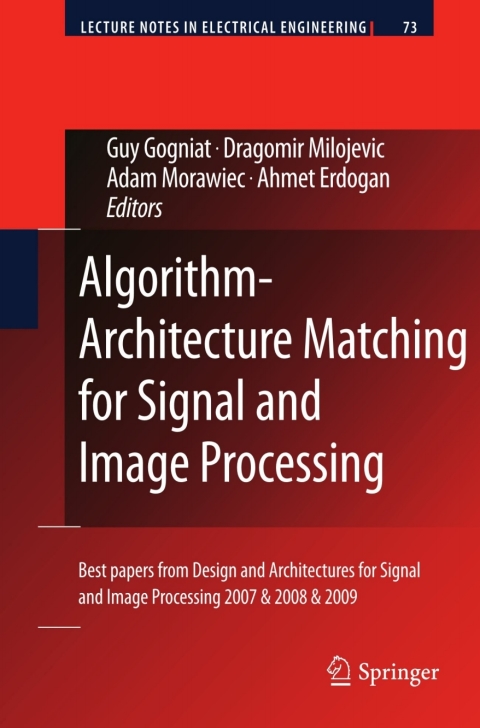 Cover image for book Algorithm-Architecture Matching for Signal and Image Processing