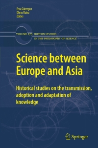 Cover image: Science between Europe and Asia 9789048199679