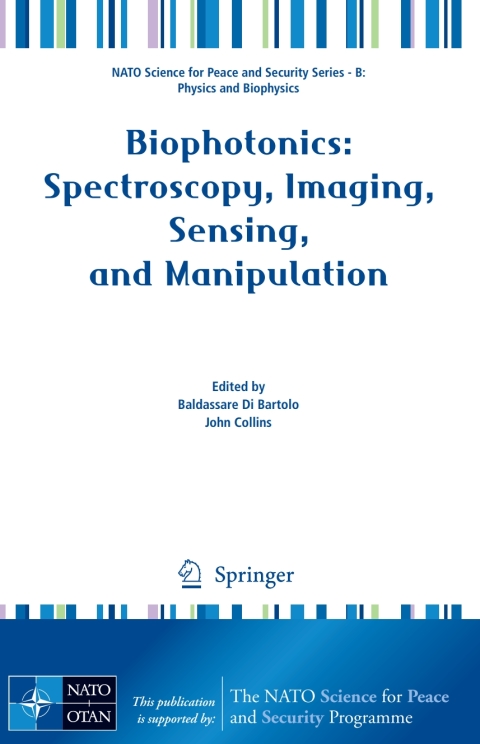 Cover image for book Biophotonics: Spectroscopy, Imaging, Sensing, and Manipulation