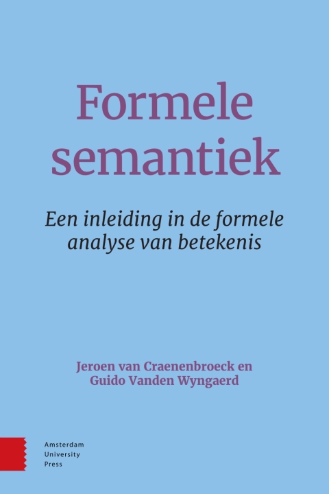 Cover image for book Formele semantiek