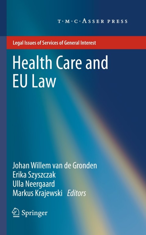 Cover image for book Health Care and EU Law