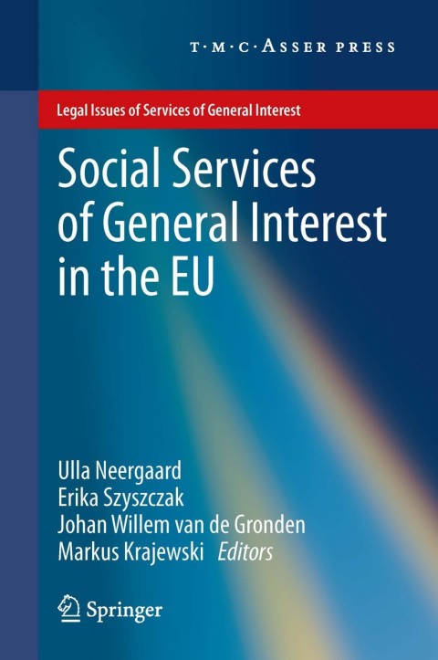 Cover image for book Social Services of General Interest in the EU