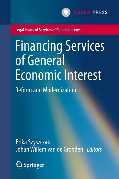 Cover image for book Financing Services of General Economic Interest