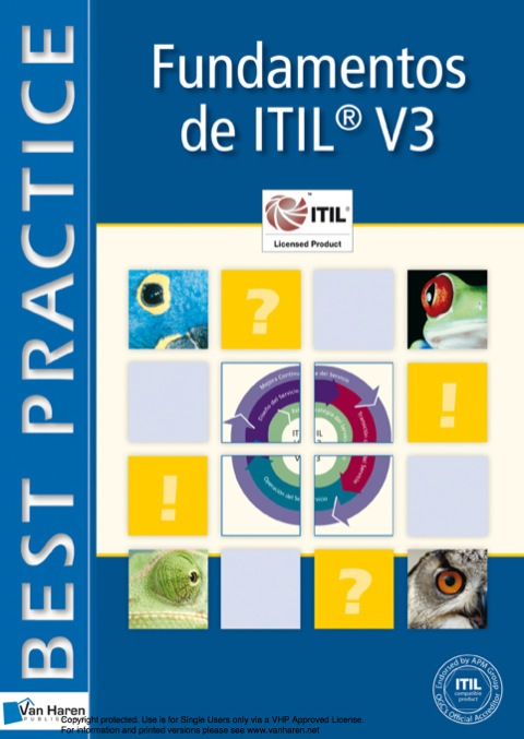 Cover image for book Fundamentos de  ITIL® V3