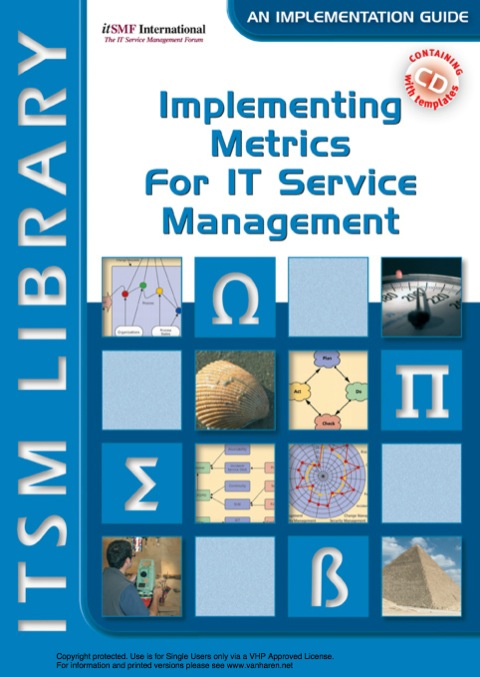 Cover image for book Implementing Metrics For IT Service Management
