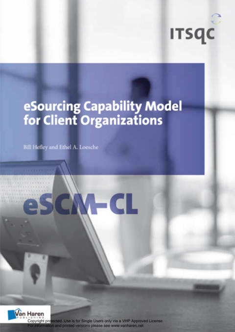eSourcing Capability Model for Client Organizations - eSCM-CL 