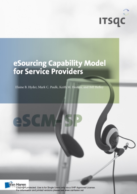 eSourcing Capability Model for Service Providers eSCM-SP 