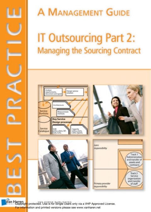 Cover image for book IT Outsourcing Part 2:  Managing the Sourcing Contract