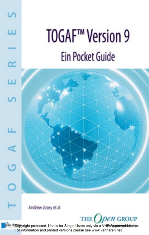 Cover image for book TOGAF® Version 9 - Ein Pocket Guide