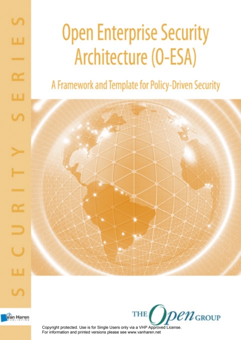 Cover image for book Open Enterprise Security Architecture O-ESA
