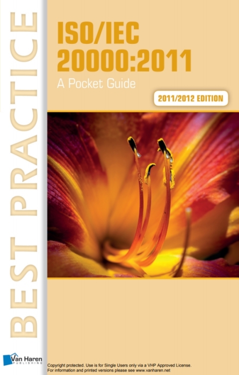 Cover image for book ISO/IEC 20000:2011  - A Pocket Guide